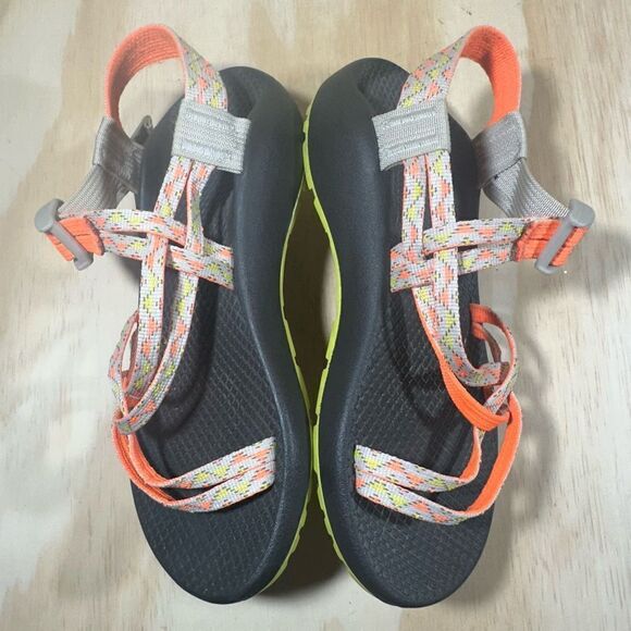 Chaco Orange and Yellow Sandals Women’s Size 6 - Picture 4 of 7
